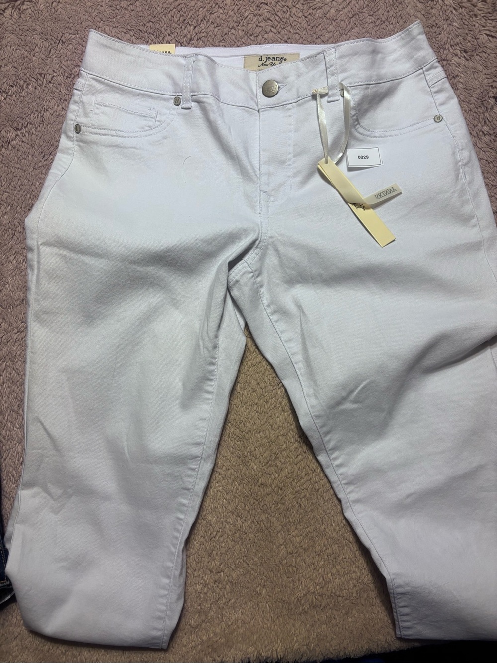 d. jeans White Women’s Skinny Jeans